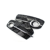 Maxbell Fog Light Lamp Grille Cover Trim Vehicle Durable for Audi Q5 2013-16 8R0 807 681 M