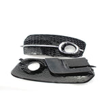 Maxbell Fog Light Lamp Grille Cover Trim Vehicle Durable for Audi Q5 2013-16 8R0 807 681 M