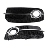 Maxbell Fog Light Lamp Grille Cover Trim Vehicle Durable for Audi Q5 2013-16 8R0 807 681 M
