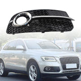 Maxbell Fog Light Lamp Grille Cover Trim Vehicle Durable for Audi Q5 2013-16 8R0 807 682 J