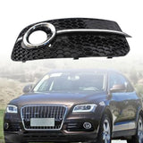 Maxbell Fog Light Lamp Grille Cover Trim Vehicle Durable for Audi Q5 2013-16 8R0 807 682 J