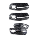 Maxbell Car Front Bumper Fog Light Grille Cover for Audi Q5 2009-2012 Durable 8R0807681A Left