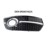 Maxbell Car Front Bumper Fog Light Grille Cover for Audi Q5 2009-2012 Durable 8R0807682A Right