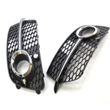 Maxbell Front Lower Bumper Grilles Fog Light Grill Right Left for Audi Q5