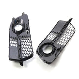 Maxbell Front Lower Bumper Grilles Fog Light Grill Right Left for Audi Q5