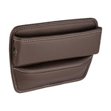 Maxbell Car Seat Gap Filler Interior Accessories Universal for Keys Cards Dark Brown