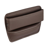 Maxbell Car Seat Gap Filler Interior Accessories Universal for Keys Cards Dark Brown