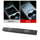 Maxbell USB Cable Holder Car Accessories Premium Durable for Model 3 2021-2023 Matte Carbon Fiber