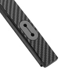 Maxbell USB Cable Holder Car Accessories Premium Durable for Model 3 2021-2023 Matte Carbon Fiber