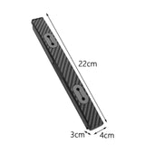 Maxbell USB Cable Holder Car Accessories Premium Durable for Model 3 2021-2023 Matte Carbon Fiber