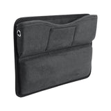 Maxbell Durable Car Seat gaps Filler Organizer Wear Resistant for Sundries Flocking Black