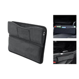 Maxbell Durable Car Seat gaps Filler Organizer Wear Resistant for Sundries Flocking Black