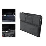 Maxbell Durable Car Seat gaps Filler Organizer Wear Resistant for Sundries Flocking Black