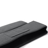 Maxbell Durable Car Seat gaps Filler Organizer Wear Resistant for Sundries Flocking Black