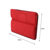 Maxbell Durable Car Seat gaps Filler Organizer Wear Resistant for Sundries Flocking Red