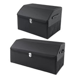 Maxbell Multipurpose Collapsible Car Trunk Organizer with Lid for Sedan Cars S