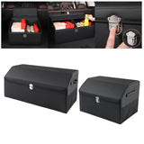 Maxbell Multipurpose Collapsible Car Trunk Organizer with Lid for Sedan Cars S