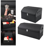 Maxbell Multipurpose Collapsible Car Trunk Organizer with Lid for Sedan Cars S