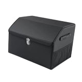 Maxbell Multipurpose Collapsible Car Trunk Organizer with Lid for Sedan Cars S