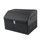 Maxbell Multipurpose Collapsible Car Trunk Organizer with Lid for Sedan Cars S