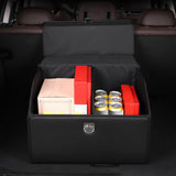 Maxbell Multipurpose Collapsible Car Trunk Organizer with Lid for Sedan Cars S