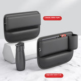 Maxbell Sturdy Car Seat Gaps Filler Organizer Universal for Small Items Change Without Cup Holder