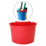 Maxbell Pails Car Universal Bucket Portable Detailing Tool for Car Accessories Red
