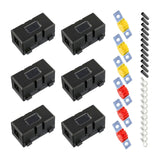 Maxbell Car ANS Fuse Holder Block Durable Waterproof for Motorcycles Cars 6 Set 40A 50A 60A
