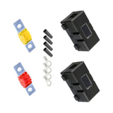 Maxbell Car ANS Fuse Holder Block Durable Waterproof for Motorcycles Cars 2 Set 40A