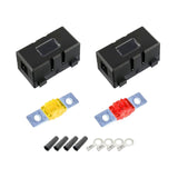 Maxbell Car ANS Fuse Holder Block Durable Waterproof for Motorcycles Cars 2 Set 40A