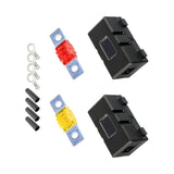 Maxbell Car ANS Fuse Holder Block Durable Waterproof for Motorcycles Cars 2 Set 60A