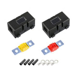 Maxbell Car ANS Fuse Holder Block Durable Waterproof for Motorcycles Cars 2 Set 80A
