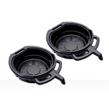 Maxbell Drain pan Durable Oil Fuel Coolant Can for Garage Spare Part 8L