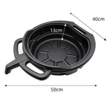 Maxbell Drain pan Durable Oil Fuel Coolant Can for Garage Spare Part 8L