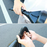 Maxbell Gasoline Fuel Funnel with Handle Long Flexible Spout Extension Accessory