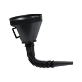 Maxbell Gasoline Fuel Funnel with Handle Long Flexible Spout Extension Accessory