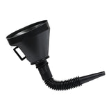 Maxbell Gasoline Fuel Funnel with Handle Long Flexible Spout Extension Accessory
