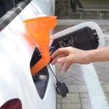 Maxbell Gasoline Fuel Funnel with Handle Accessories for Garage Multi Purpose Sturdy 160mm