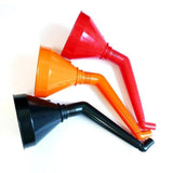 Maxbell Gasoline Fuel Funnel with Handle Accessories for Garage Multi Purpose Sturdy 130mm