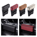 Maxbell Car Seat Gap Filler Multifunction High Capacity Pocket for Cards Phones Black