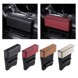 Maxbell Car Seat Gap Filler Multifunction High Capacity Pocket for Cards Phones Black