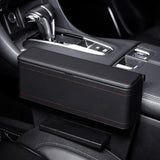 Maxbell Car Seat Gap Filler Multifunction High Capacity Pocket for Cards Phones Black