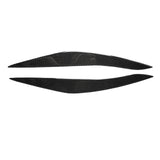 Maxbell 2Pcs Headlight Eyebrow Eyelid Cover for BMW 5 Series F10 520LI 525