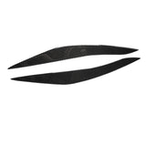 Maxbell 2Pcs Headlight Eyebrow Eyelid Cover for BMW 5 Series F10 520LI 525