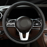 Maxbell Glittering Steering Wheel Cover Velvet for Suvs Replacement Accessories White