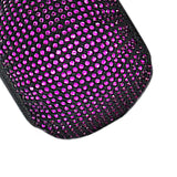Maxbell Glittering Steering Wheel Cover Velvet for Suvs Replacement Accessories Pink