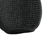 Maxbell Glittering Steering Wheel Cover Velvet for Suvs Replacement Accessories Black