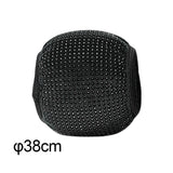 Maxbell Glittering Steering Wheel Cover Velvet for Suvs Replacement Accessories Black