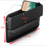Maxbell Universal Car Seat Gaps Filler Seat Slit Storage Box for Wallet Cards