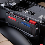 Maxbell Universal Car Seat Gaps Filler Seat Slit Storage Box for Wallet Cards